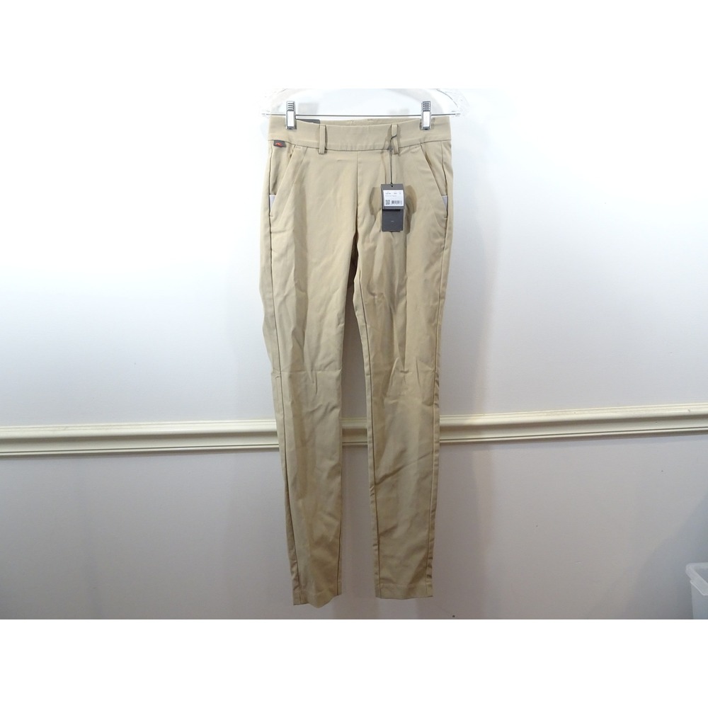 Kjus Ikala Treggings Womens Size 34 Khaki Tan Golf Slim Fit Pants NEW